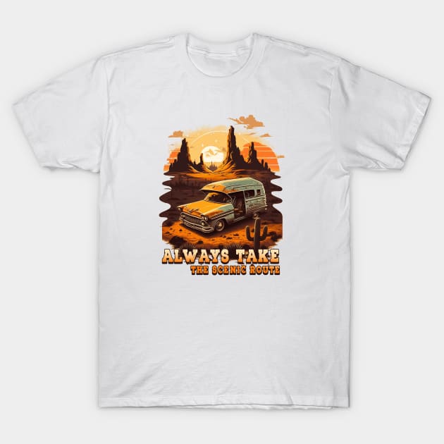 Road T-Shirt by Evgeny